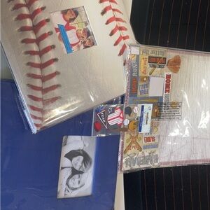 Baseball Themed Scrapbook Kit